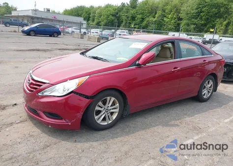 2011 Hyundai Sonata Gls from USA, damaged, VIN 5NPEB4AC5BH131589